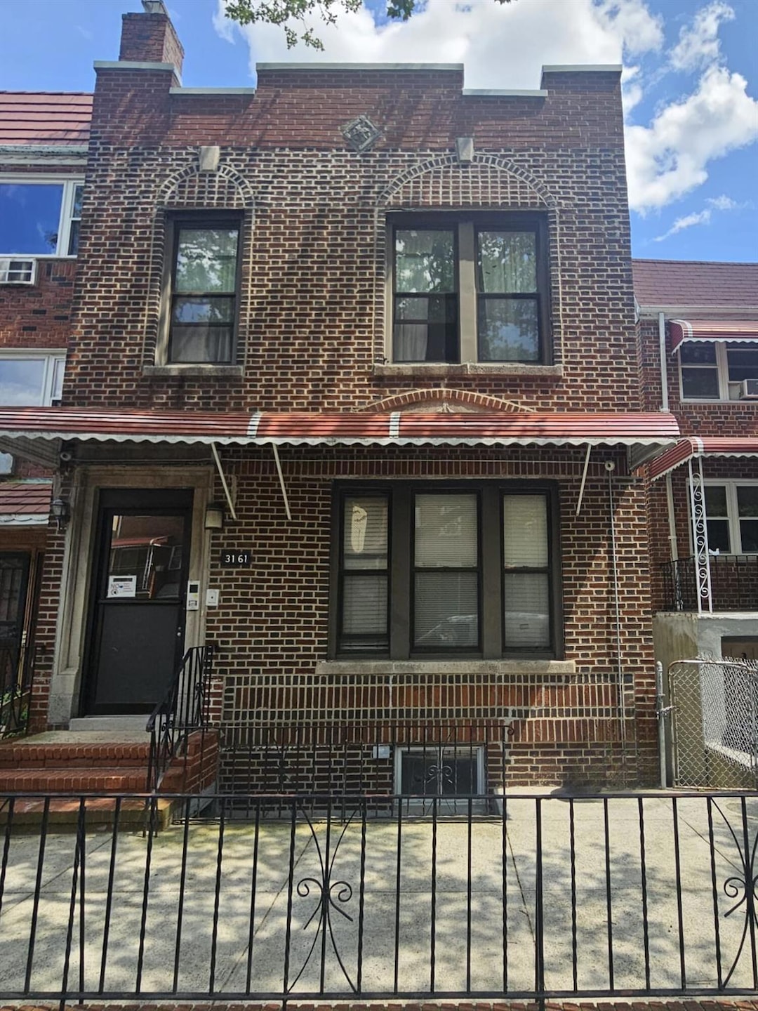 Front of Structure
