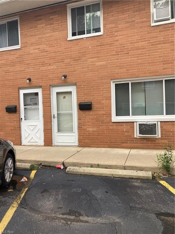 Front of condo.