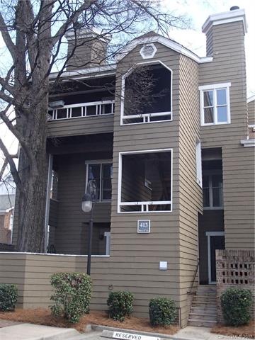 Unit R is the top floor unit; has a private stairc