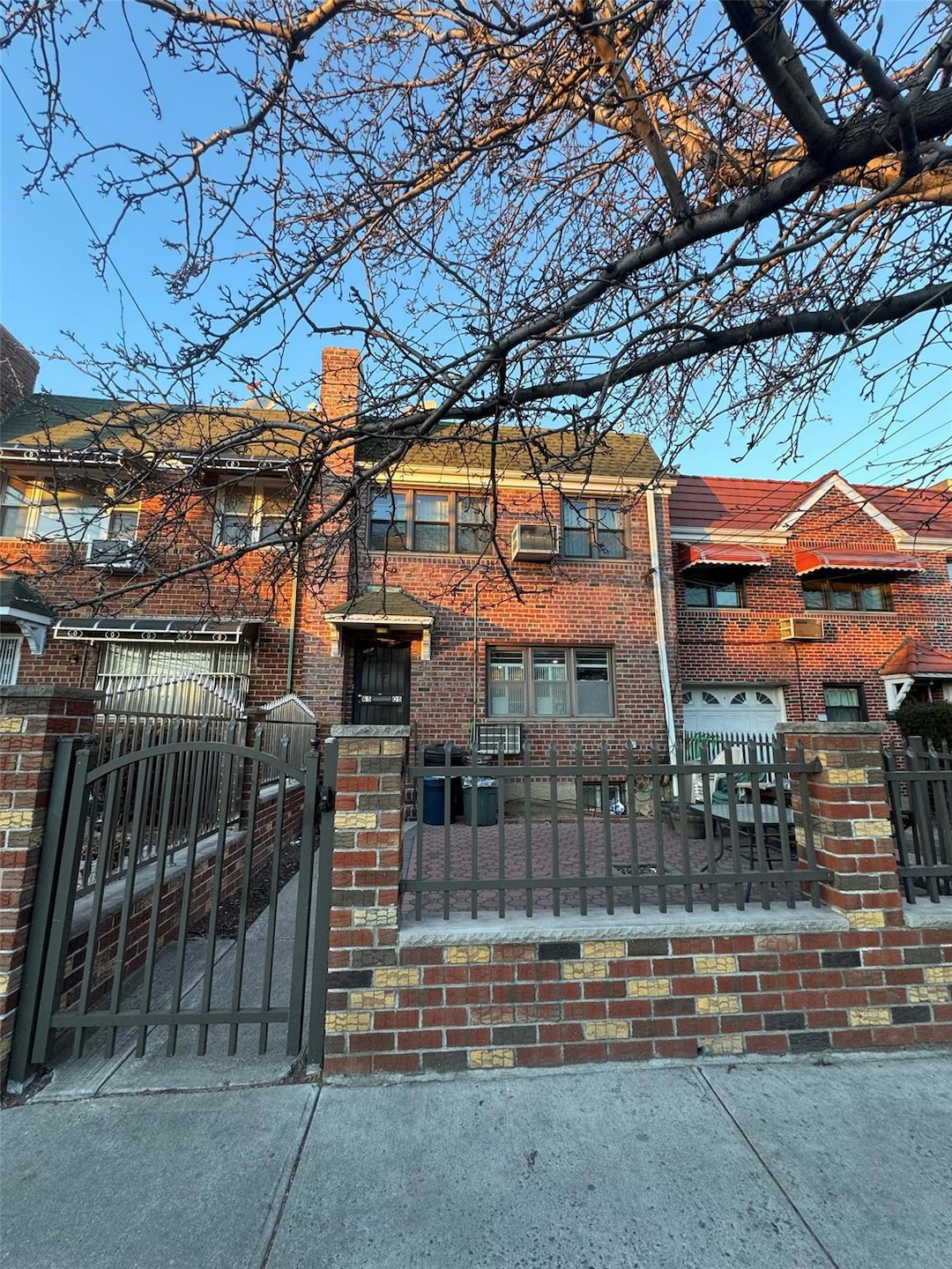 Front of Structure