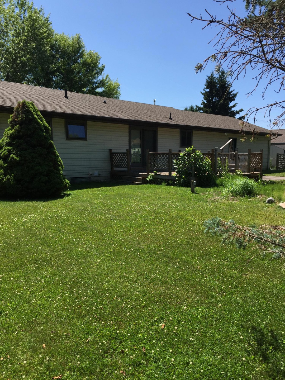 Back of home