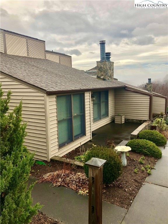 Front of Townhome