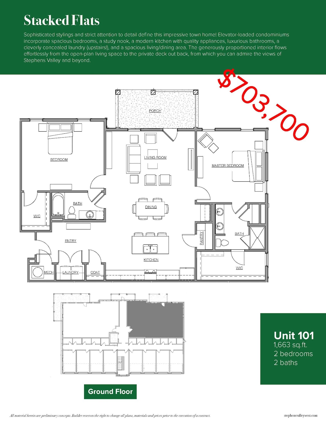 For Sale $703,700 • Co-Listing Agent