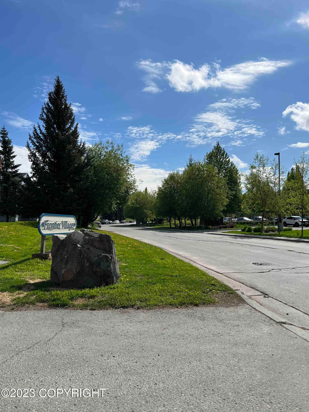 Entrance to Condos