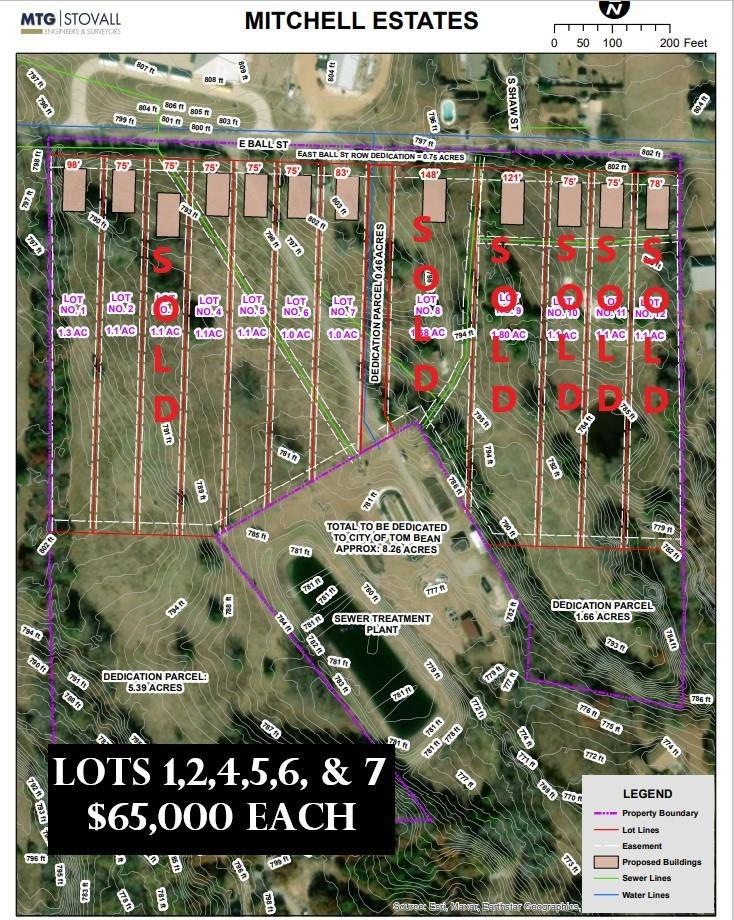 Lot 2 Ball St, Tom Bean, TX 75489