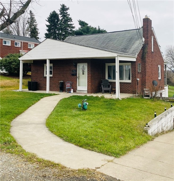 Welcome to 738 Camp Hollow Rd in West Mifflin. This Cap Cod features 3 bedrooms, a large eat-in kitchen with a finished basement and a pool!