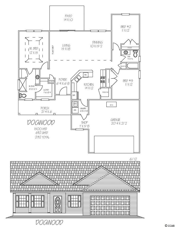 3513 Merganser Dr unit Lot 138 Dogwood Plan, Conway, SC 29527 - photo 1