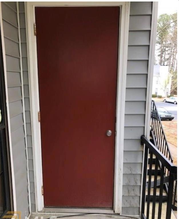 View of exterior entry