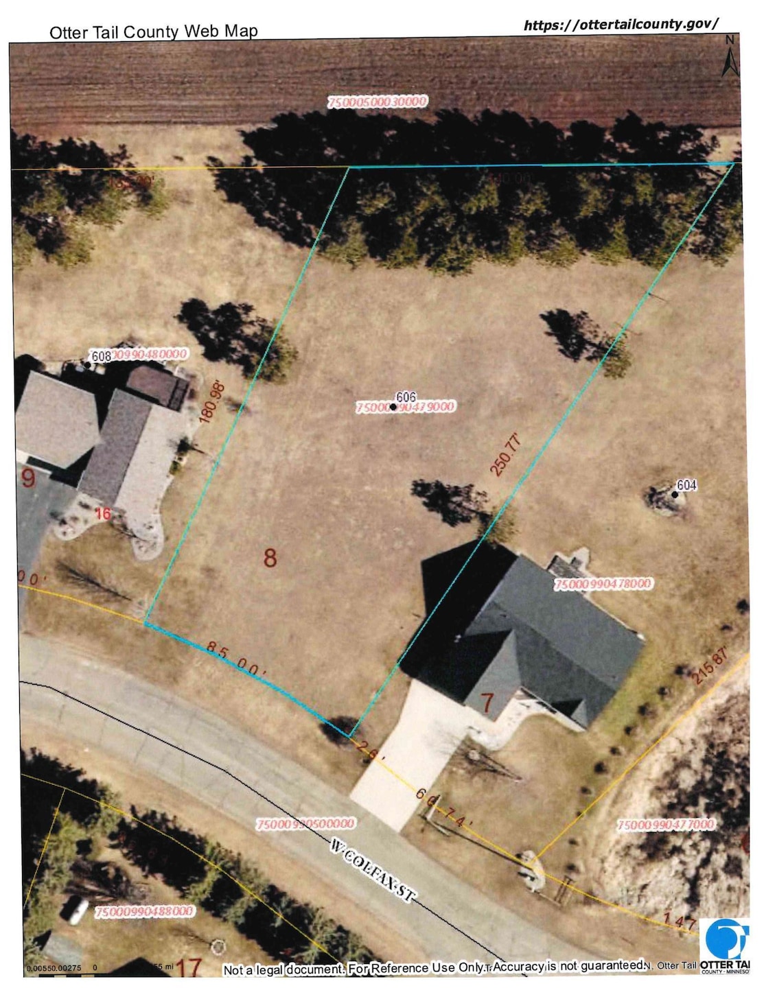 606 W Colfax St, Parkers Prairie, MN 56361 - photo 1