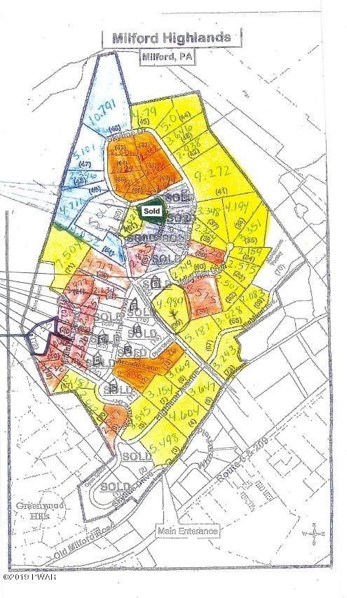 Milford Highlands Map