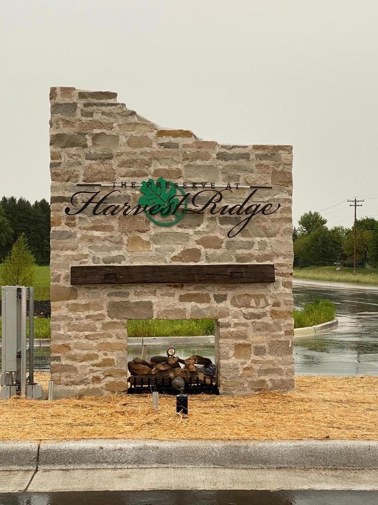 The Preserve at Harvest Ridge monument