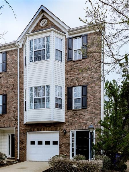 End Unit with 1 car garage and partial basement