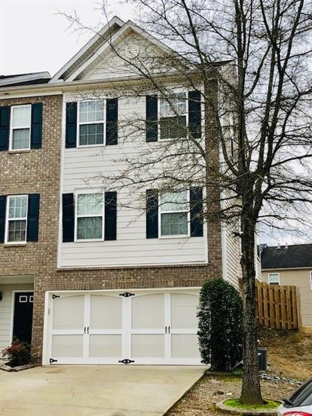 An End Unit With a Two-Car Garage!  So Much For Th