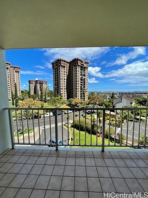 View from living area