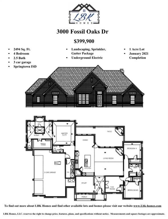 3000 Fossil Oaks Dr, Azle, TX 76020 - photo 1