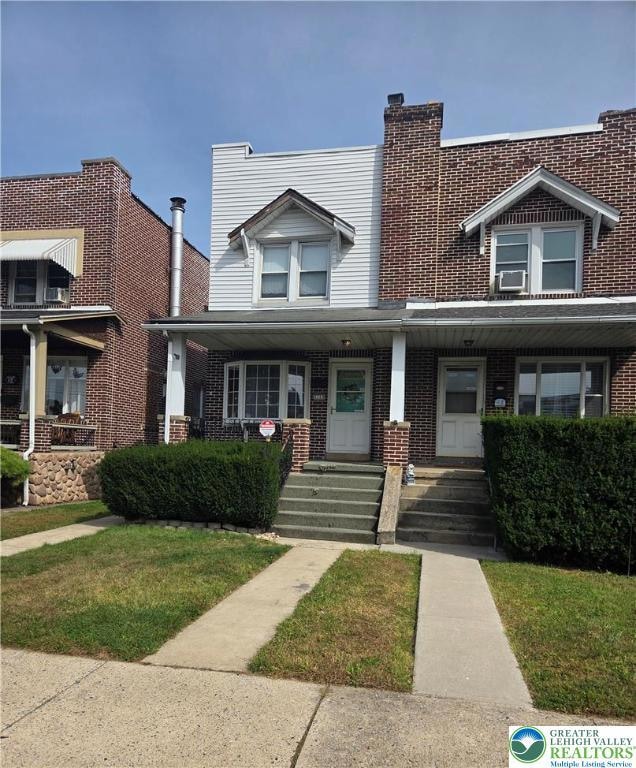 1113 S  Howard St 2 story solid brick twin