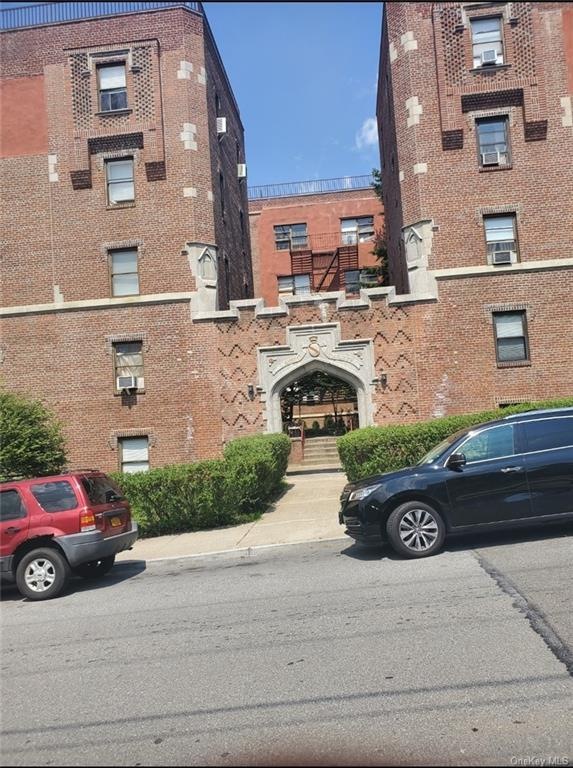 Front of building