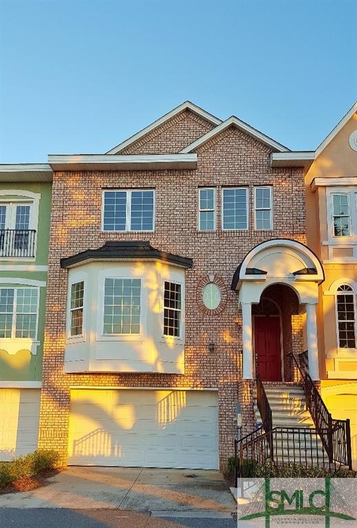 Front Street View.  Impressive brick exterior.