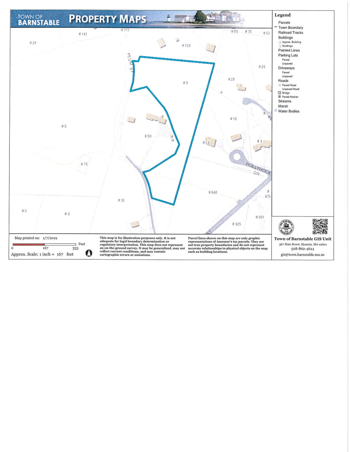 Town GIS map