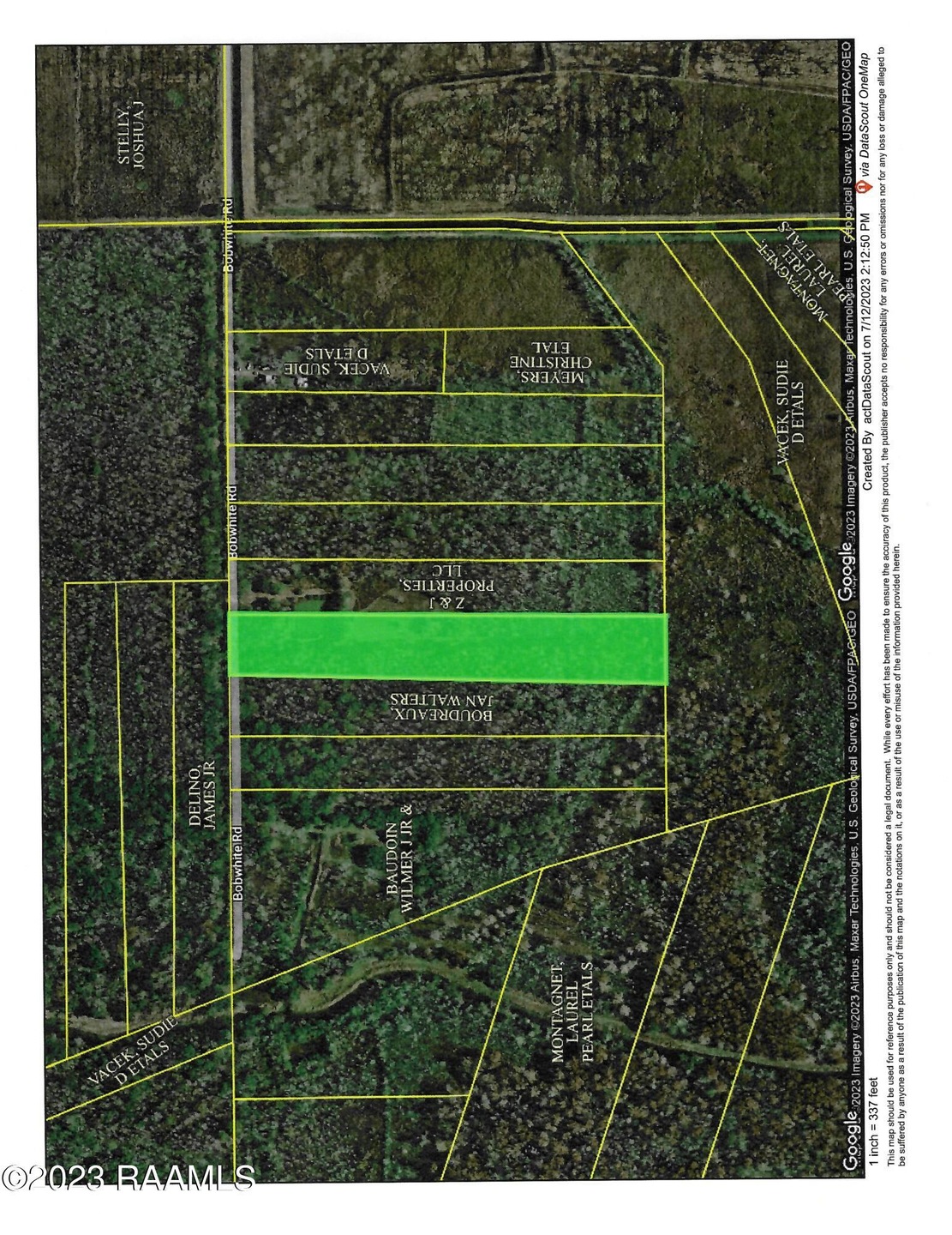 Bobwhite Rd - 6.17 acres Tract 2-G