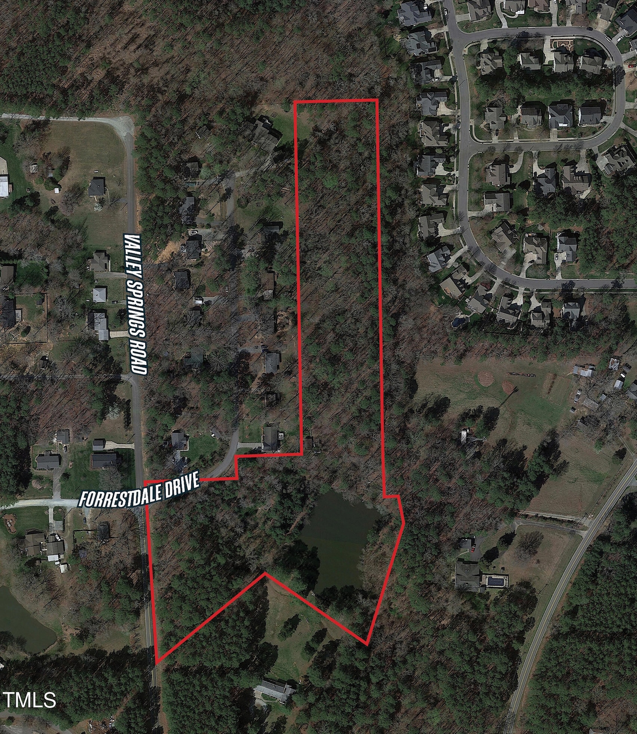 4000 Forrestdale Dr Parcel Map