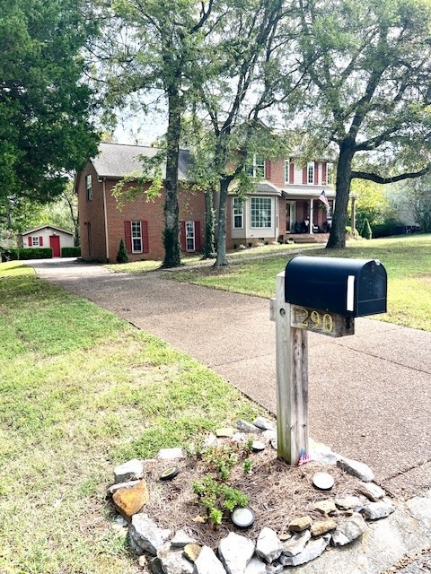 1290 Countryside Rd/ Nolensville. Established with mature trees, NO HOA