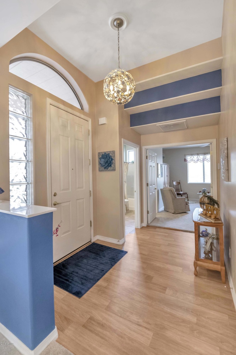 front entry hallway