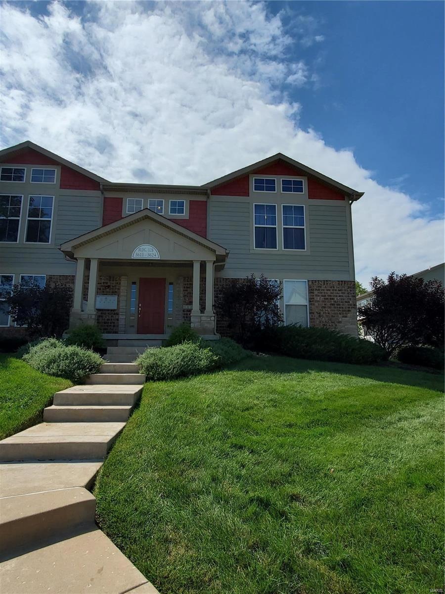 Front view of Unit building.