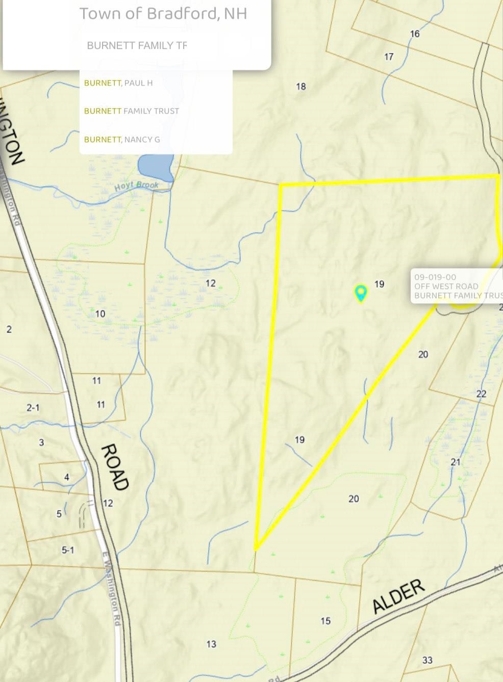 Map location