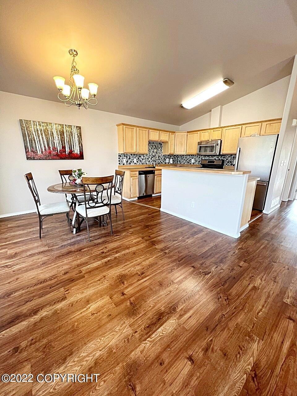 Dining room kitchen