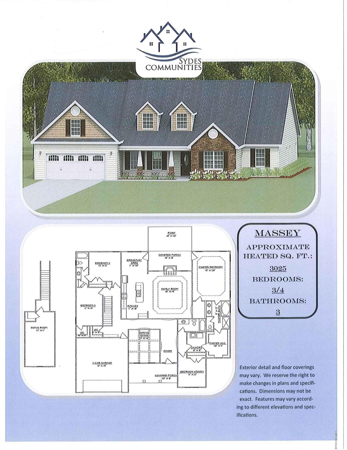 Massey Floorplan