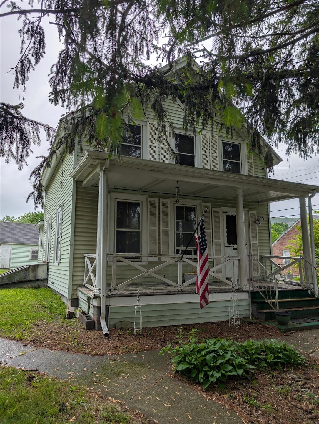 Front of Structure