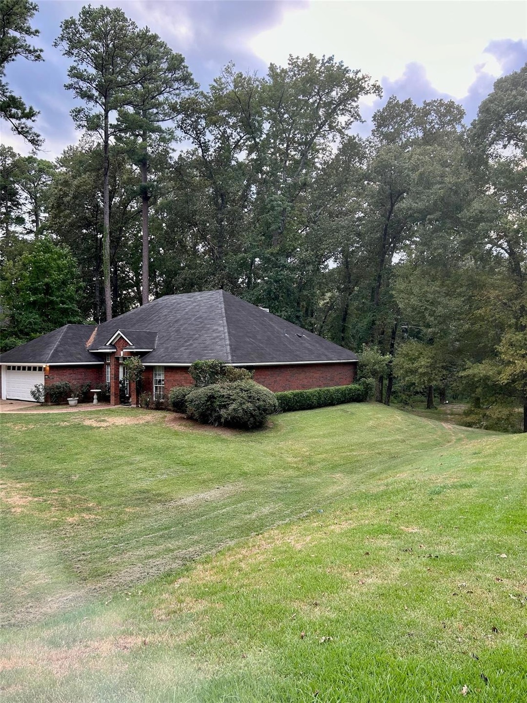 HOME SITS ONE OVER 3/4 ACRES