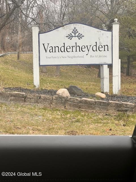 entrance sign