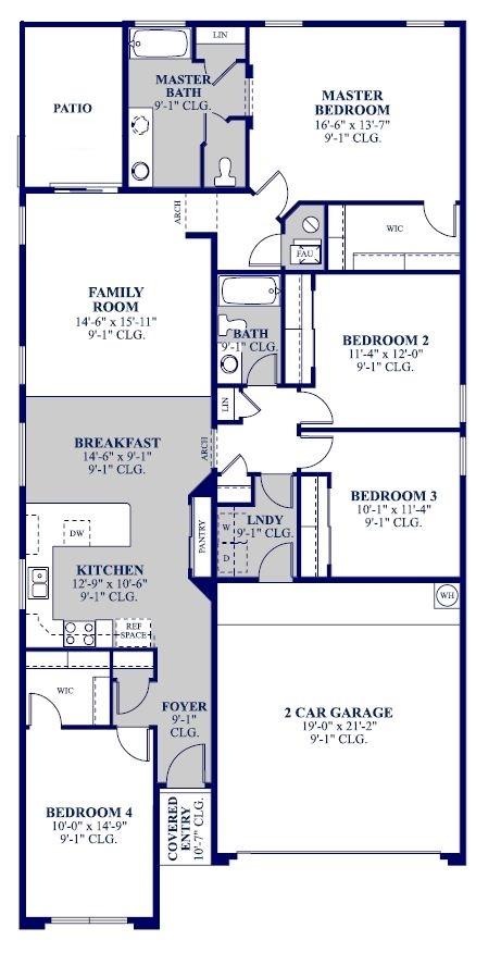 3711 Right Floor Plan MLS - Copy