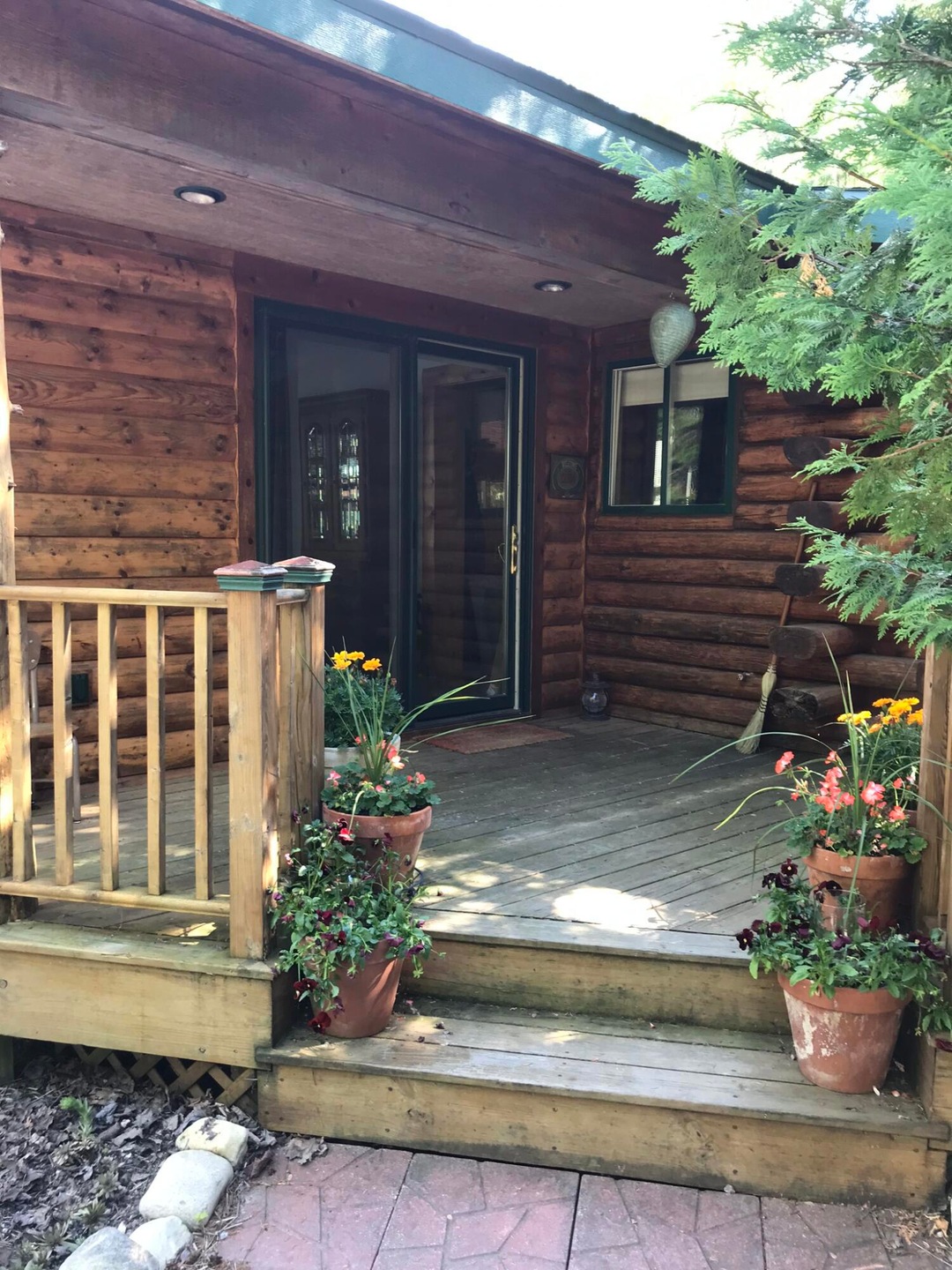 Log Cabin Entry