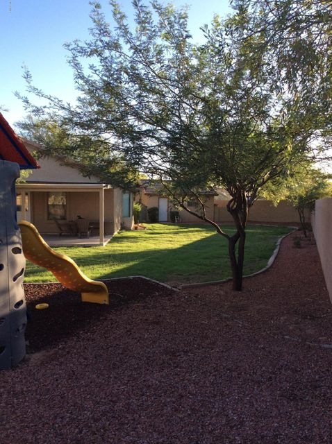 HUGE yard
