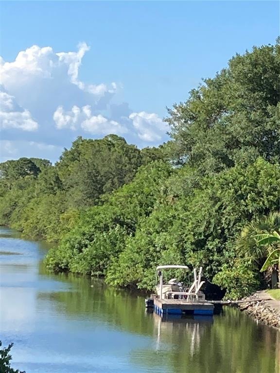 Waterfront of property