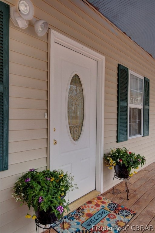 Welcoming Entry
