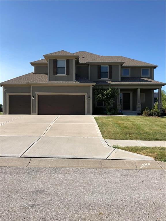 Large corner lot with three car garage