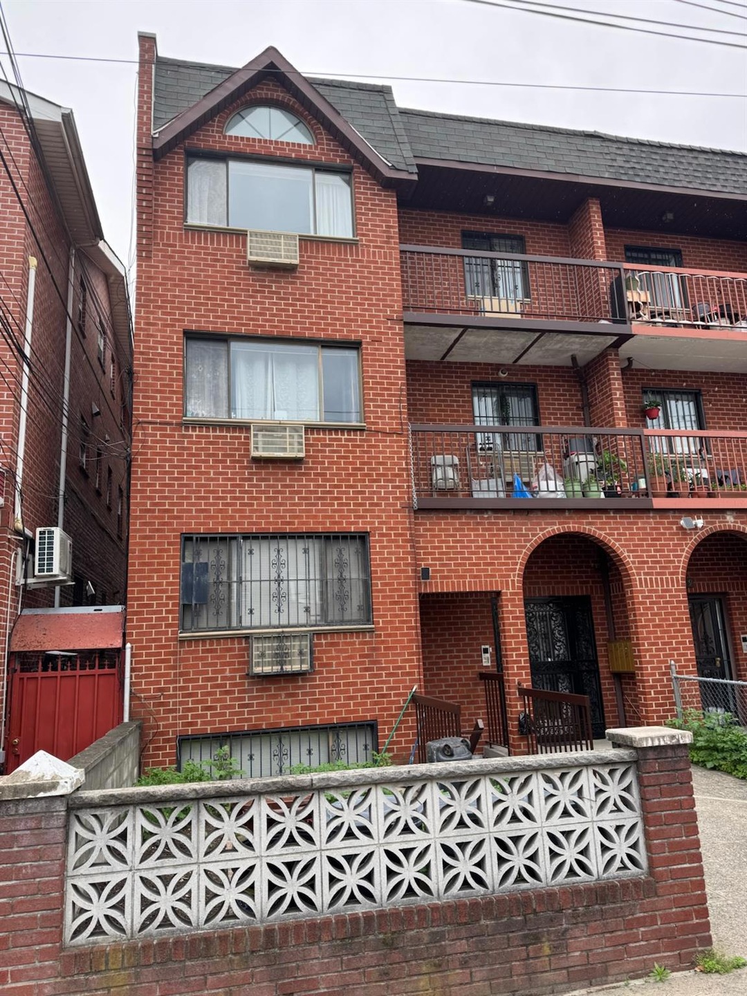 Front of Structure