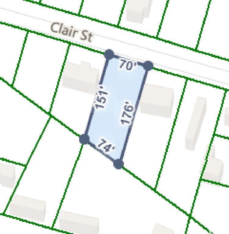 Map of parcels