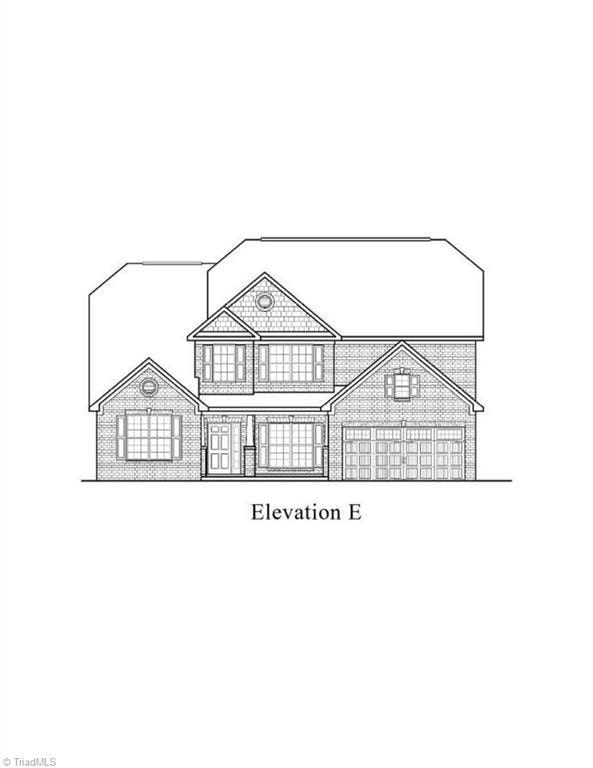 Rendering of home being build.
