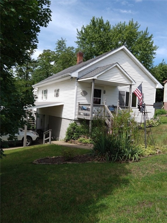Hillside front