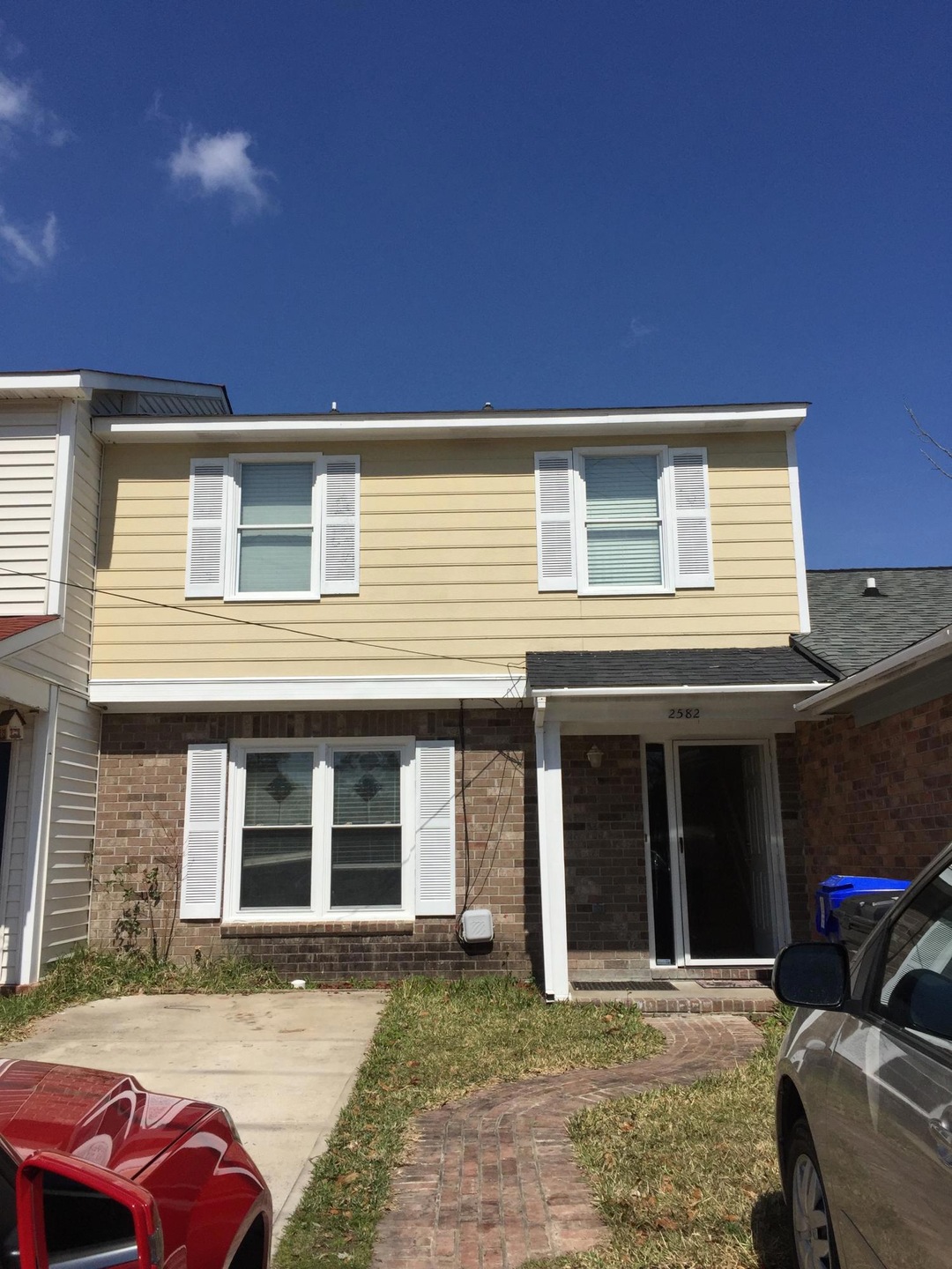 Front of Townhouse