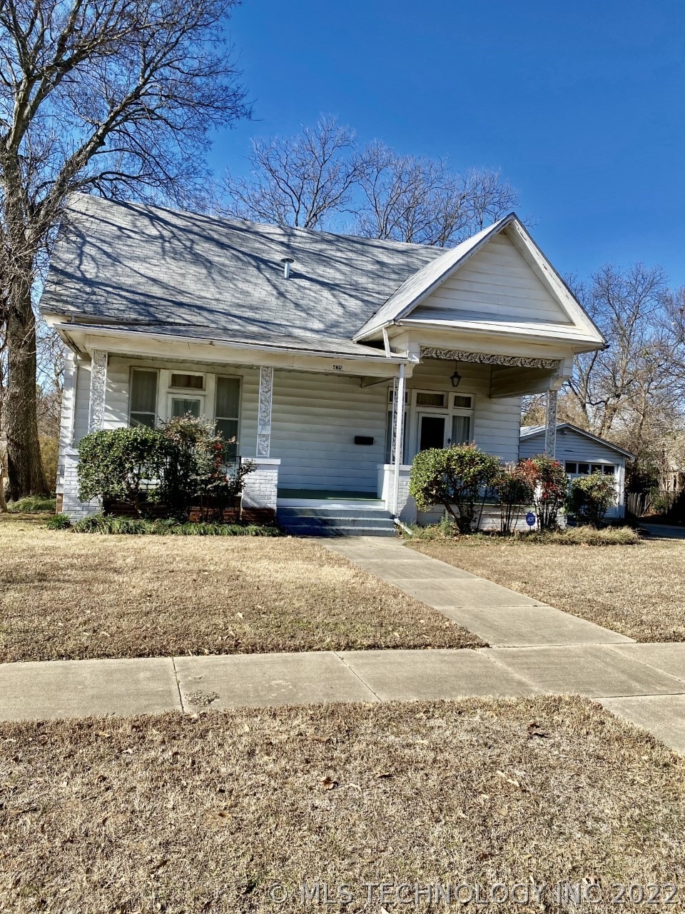 Front of the house.