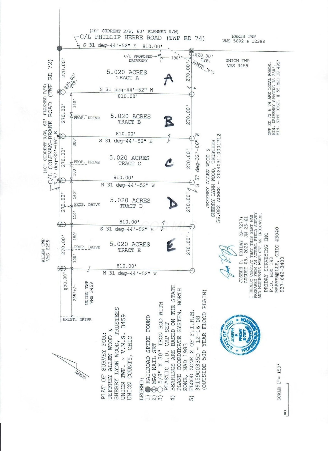 0 Coleman-Brake Rd unit Lot C 225035001, Milford Center, OH 43045 - photo 1