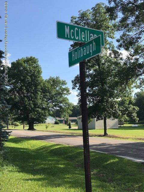 McClellan Vacant Street Sign