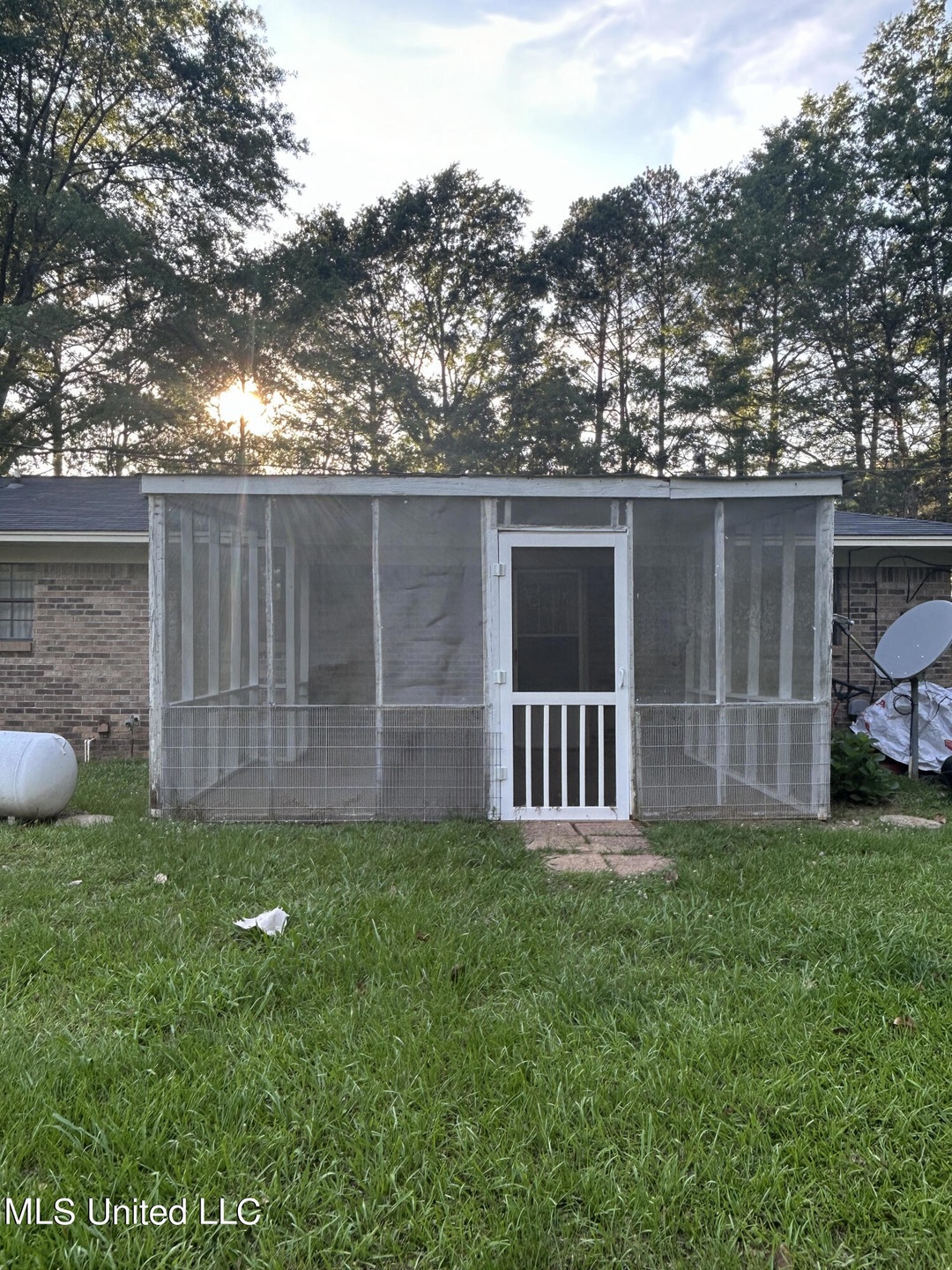 Back of home