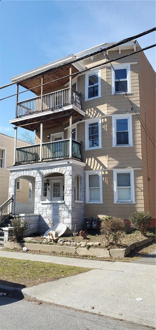 Front of Structure